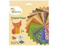 Origami Paper Zoo, 20 x 20 cm, 60F, 70g - Multicolore