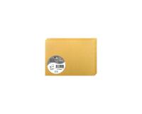 Paquet de 25 cartes pliées Pollen 110x155mm 210g/m2 - Or