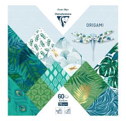 Clairefontaine Origami Papers - 15x15cm - 60 Sheets - Multicolour