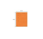 Pack of 25 printed legal folders Pour/Contre pressboard 25x32cm