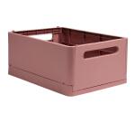 The Smart Case, klappbare Maxi-Box A4+, Skandi - Altrosa
