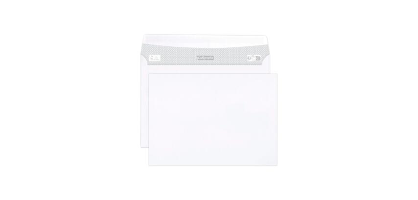 Boite de 500 Enveloppes Blanches C5-162x229mm - Auto-Adhésives - 80g/m2 - Blanc