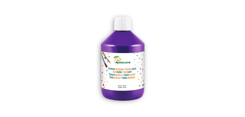 ACRYLIQUE MATE 500 ML VIOLET - Violet