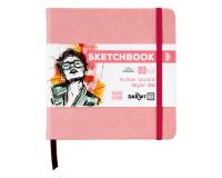 DFY Sketchbook 14x14 80F 140g - Rose pâle