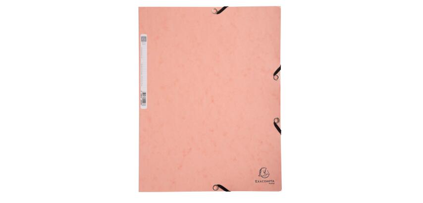 Exacompta Aquarel Elasticated Folder, 3 Flap, A4