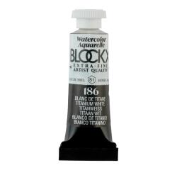 Aquarellfarbe, Titanweiß - Tube 5ml - Titanweiß