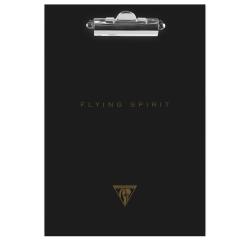 Flying Spirit, Klemmbrett 23x33 cm - Schwarz