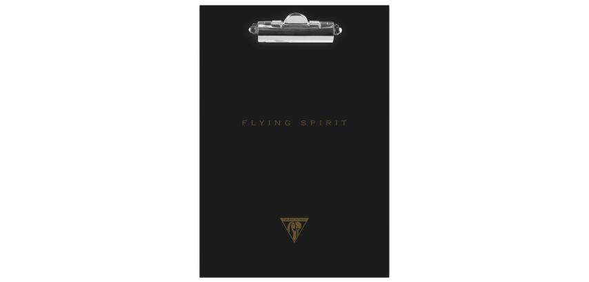 Flying Spirit, Klemmbrett 23x33 cm - Schwarz