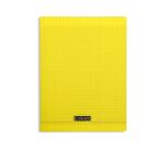 Clairefontaine Polypro Stapled Notebook, Seyes, Ligne 8000, A4, 96 Sheets, 90g - Yellow