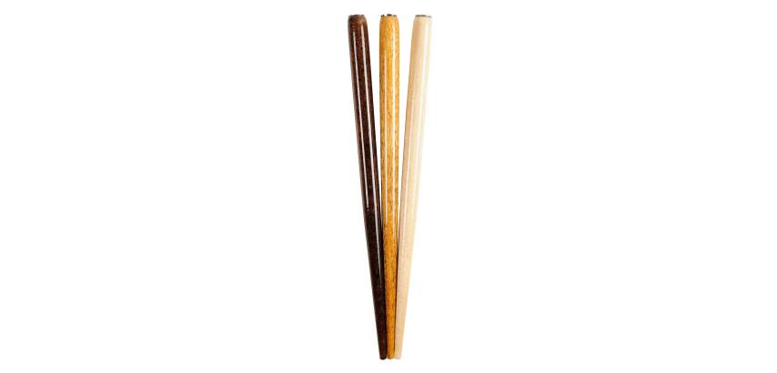 Porte-plume bois naturel laqué