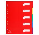 Pack of 2 manila dividers with 12 positions each