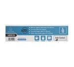 Rotoli carta per carta di credito 57x40mm - 18m - Carta termica conttato alimentare 52gr - Safe Contact senza fenolo - Grigio chiaro|