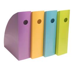 Set de 4 Porte-revues Mag-Cube Pop N'Co - Couleurs assorties