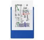 Porte-bloc avec pochette - Format 23x32cm pour A4