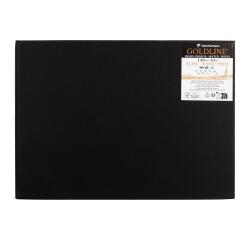 Goldline carnet rembordé rigide 50F A4 140g paysage - Blanc