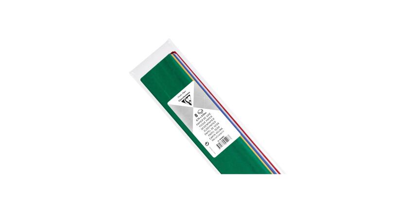 PAPIER DE SOIE, 20 sachets de 25 feuilles 18g/m2 au format 50x75cm - Assortiment
