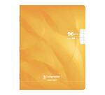 Cahier piqué 8000 CARTE 17x22 cm 96 pages grands carreaux 90 g - Assortis