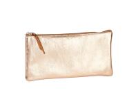 Clairefontaine Leather Flat Pencil Case - 11x22cm