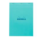Bloc agrafé Rhodia Couleurs Azur N°18 A4 21x29,7 cm - Azur