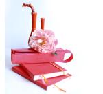 Trousse Rhodiarama plumier simili cuir 23 x 5 cm