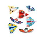 Boîte créative, Origami avions/fusées - Bleu