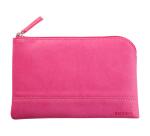Rhodiarama etui met rits in kunstleer - maat S - 11x17 cm - Fuchsia