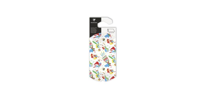 Pochette cadeau, 8x12cm, Super-Héros - Multicolore