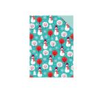 Pk 40bl decoratief karton 25x35cm - Xmas - Multicolor