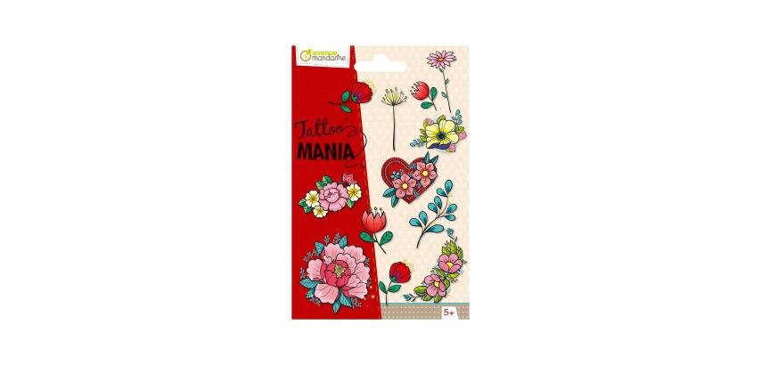 Tattoo' Mania, Fleurs - Multicolore