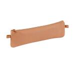 Flat case, natural leather