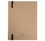 Nature Notebook 220x170, 192 lined pages - Brown