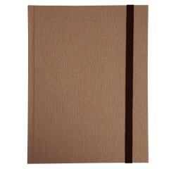 Nature Notebook 220x170, 192 lined pages - Brown