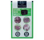 Schubladenbox STORE BOX MULTI, 11 offene Schubladen, Bee Blue - Farben sortiert