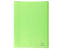 Protège-documents en polypropylène semi rigide Chromaline 60 vues - A4 - Vert