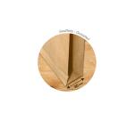 Boite de 125 Pochettes Kraft Armé Brun 24-260x330 mm avec Soufflet de 30 mm - Auto-Adhésives - 130g/m2 - Brun