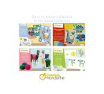 Boîte créative, Tableaux gommettes, Chenilles - Multicolore