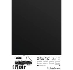 Paint'ON Noir paquet 10F 50x65cm 250g - Noir