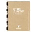 Clairefontaine Uninotes Recycled Project Book - A5+ - 160 Pages - 90gsm - Squared + Dividers - Assortment