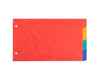 Intercalaires pour fiches bristol carte 225 g Forever® 4 positions - 12,5 x 20 cm