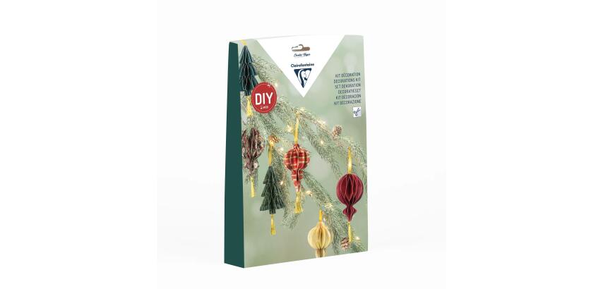 KIT DÉCOUVERTE, 20,5x4,5x29,7cm - Suspensions de Noël - Multicolore