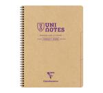 Clairefontaine Uninotes Recycled Project Book - A4+ - 160 Pages - 90gsm - Ruled + Dividers - Assortment