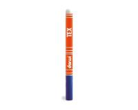 DARWI Marqueur Peinture Textile Pointe Conique Fine 1mm - Bleu foncé