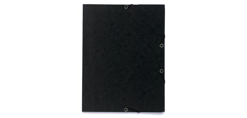 Chemise à élastique 3 rabats carte lustrée 355gm2 - A4