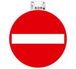 Exacompta, Hinweisschild selbstklebend, PVC, Einbahnstraße 20 cm - Rot