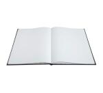 Exacompta, Gästebuch100 Seiten silber, 27x22cm, Art elfenbein