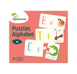 Alphabet, Puzzles alphabet - Multicolore
