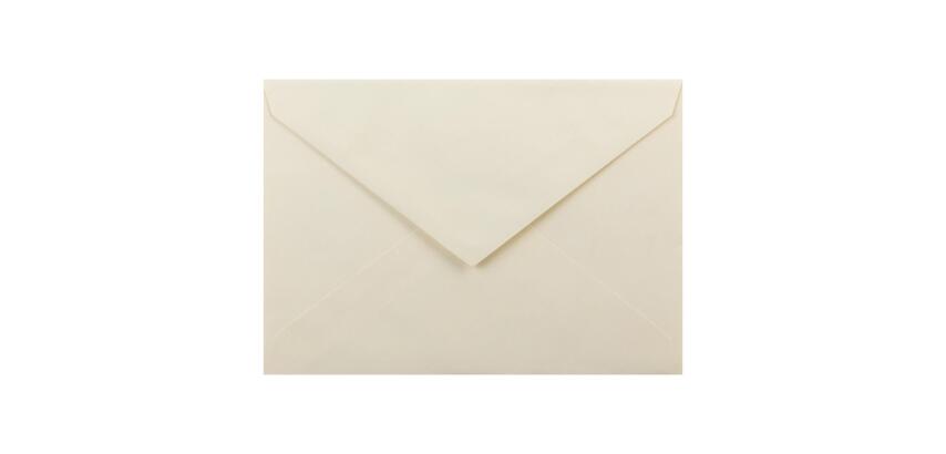 25 enveloppes 162x229mm Vergé de France doublées gommées