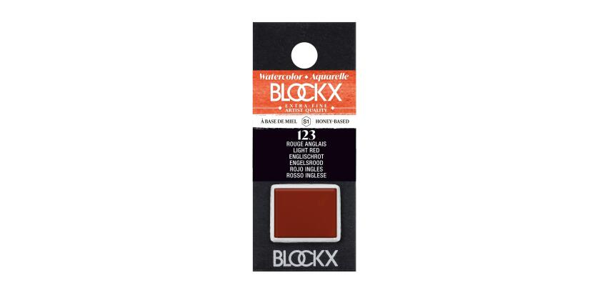 Aquarelle extra-fine demi-godet - Rouge anglais