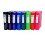 Exacompta Iderama Filing Box, A4, 60mm spine, PP - Assorted colours
