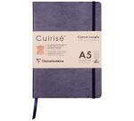 CUIRISÉ Soft cover Notebook A5 Lined Oil - Petrol/Oil